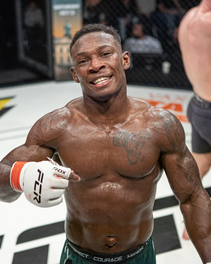 Godwin "The Nigerian Dream" Friday, combat athlete represented by RING KONG MGMT
