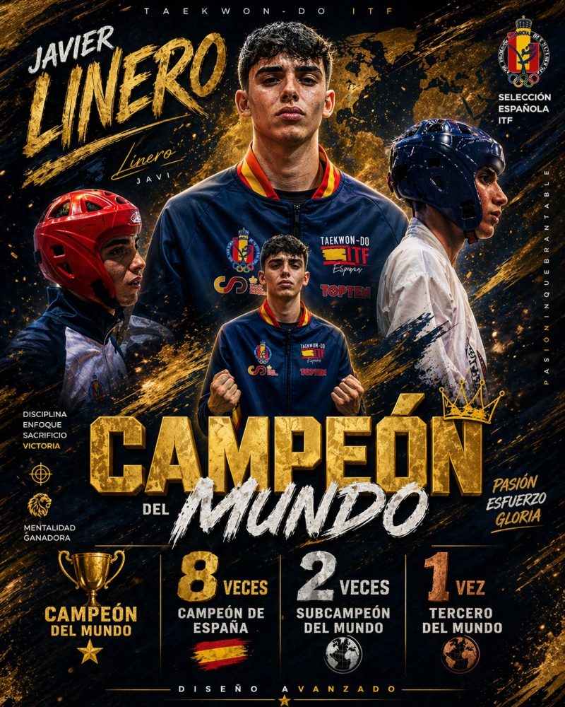 Javier "La Amenaza" Linero, combat athlete represented by RING KONG MGMT